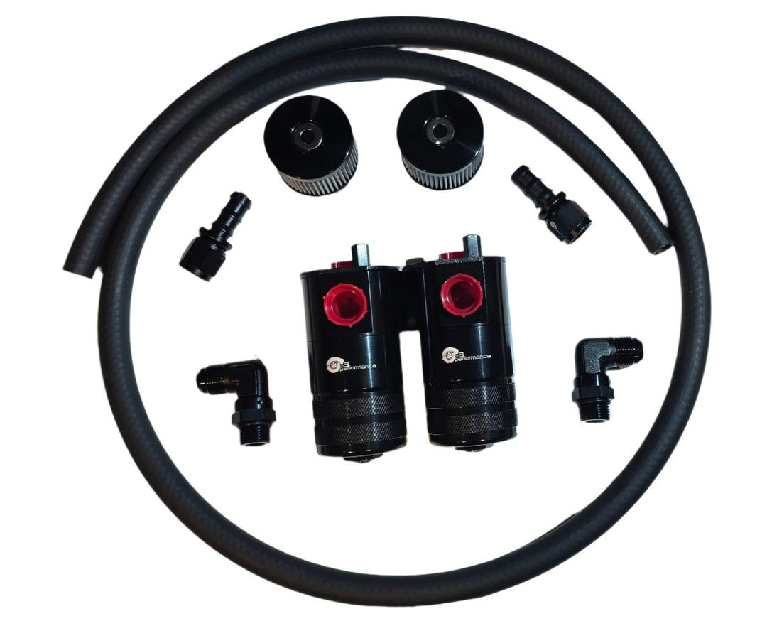 2011+ F-150 5.0 Vented Catch Can Kit