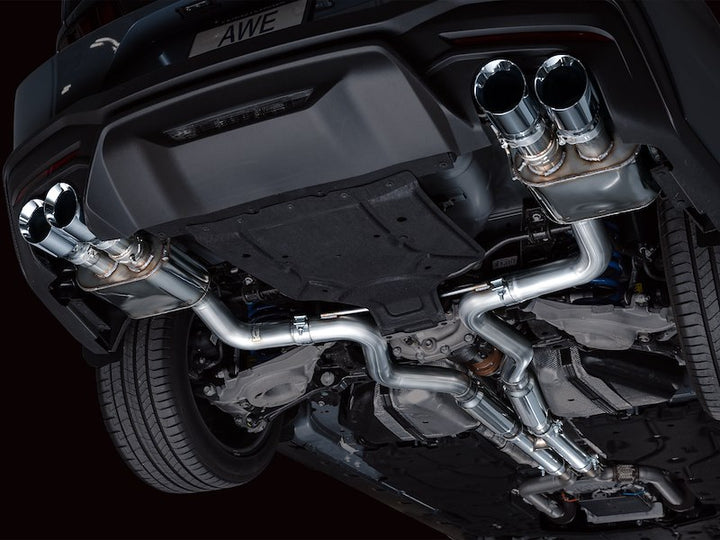 AWE Tuning Adjustable Quad-Exhaust Cat-Back For Mustang GT - SwitchPath ™ 3025-42650