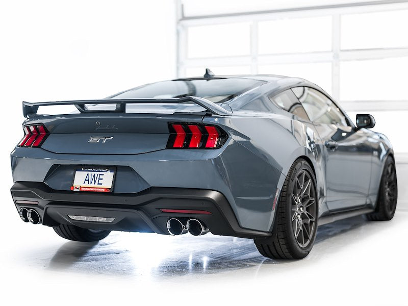 AWE Tuning Adjustable Quad-Exhaust Cat-Back For Mustang GT - SwitchPath ™ 3025-42650