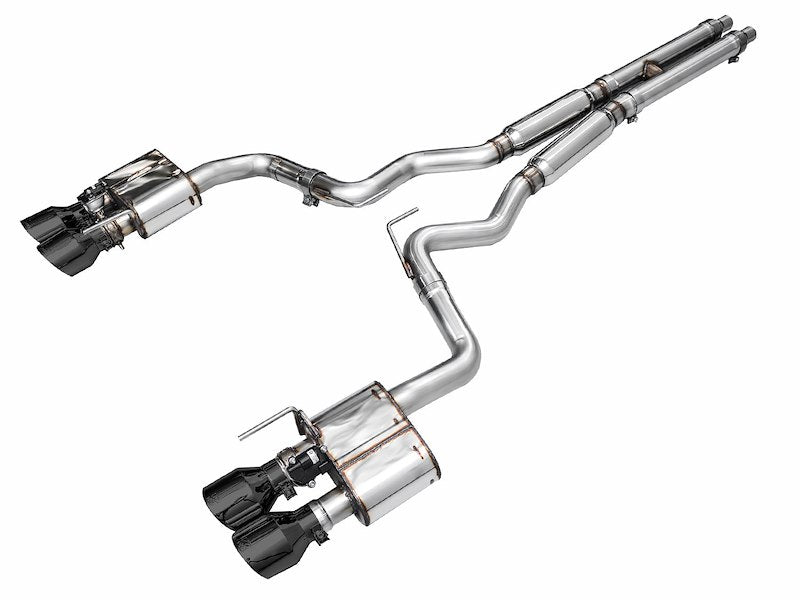 AWE Tuning Adjustable Quad-Exhaust Cat-Back For Mustang GT - SwitchPath ™ 3025-42650